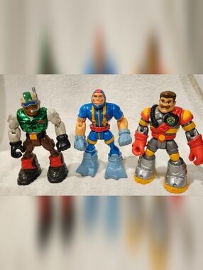 RESCUE HEROS - GROUP OF 3